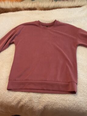 Lazypants sueded sweatshirt plum